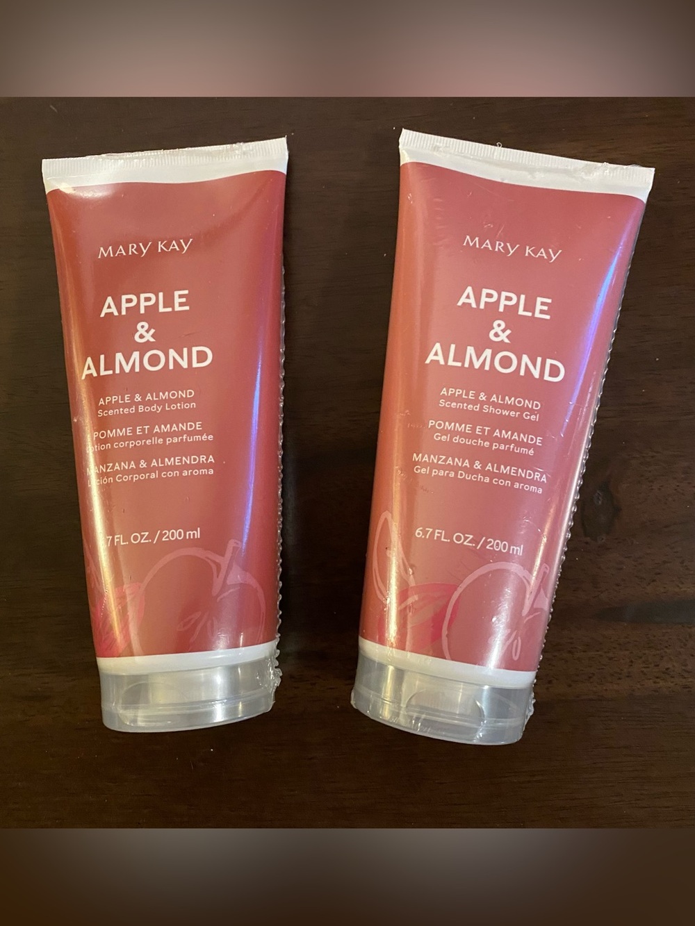 Mary Kay Apple & Almond Body Lotion & Shower Gel